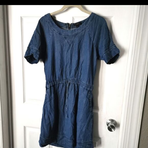 J. Crew denim tunic / dress size S - Picture 1 of 6